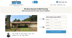 Desktop Screenshot of carterbuyshomes.com